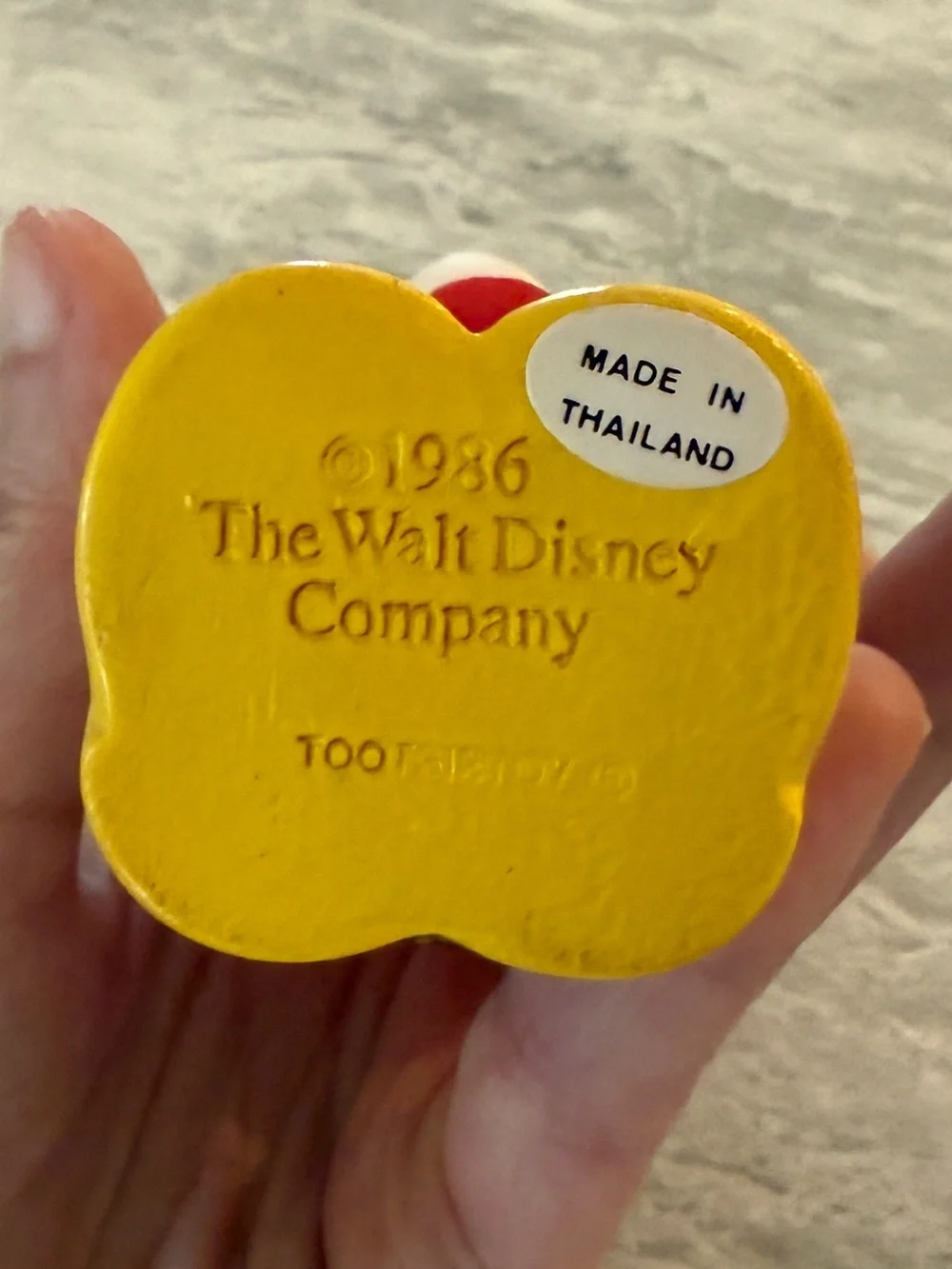 Walt Disney Company Tootsietoy Minnie & Mickey 1986 Vintage Dolls Rubber 5”